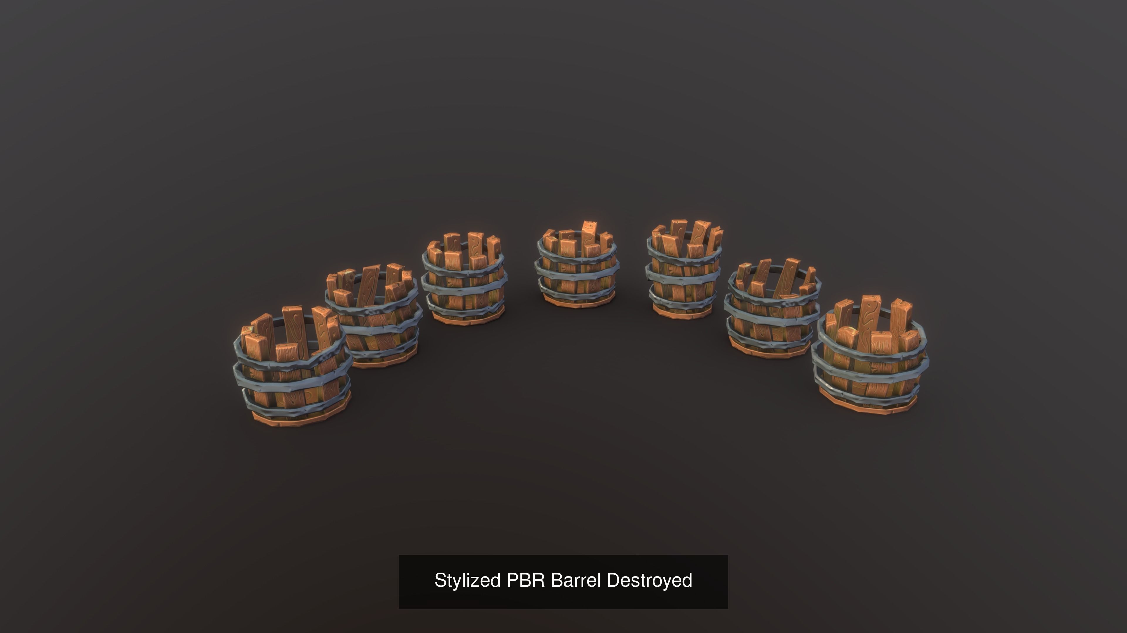 ALL IN ONE 2022 Stylized PBR Dungeon Pack JFG V2 and Some Extras 3D Model Collection_36