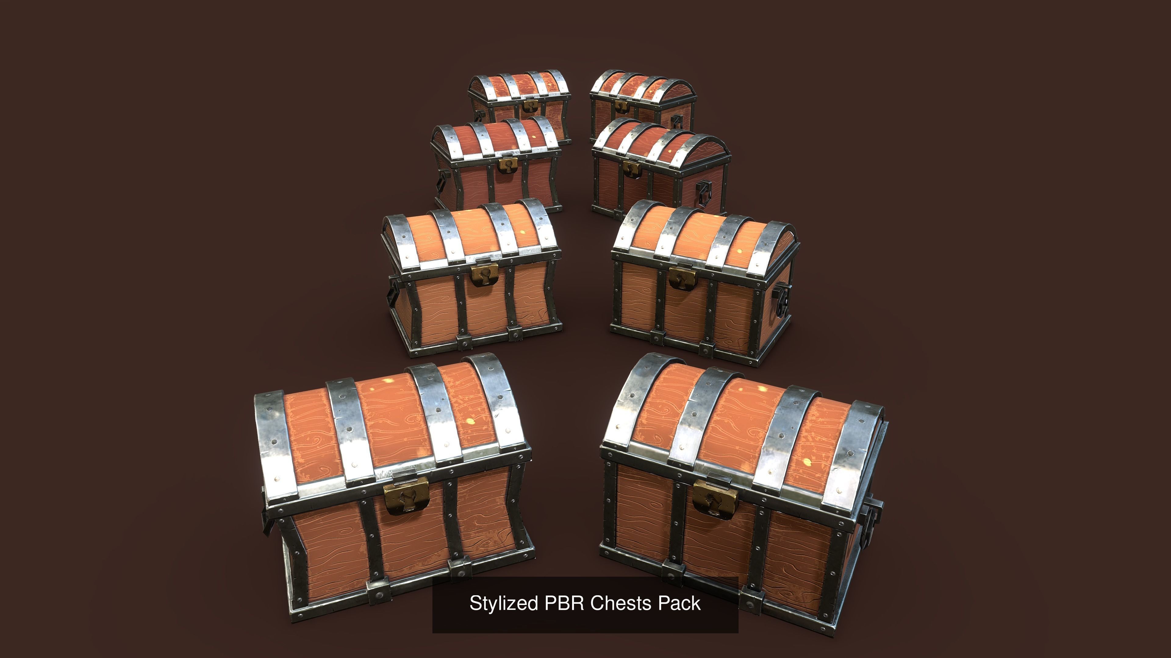 ALL IN ONE 2022 Stylized PBR Dungeon Pack JFG V2 and Some Extras 3D Model Collection_40