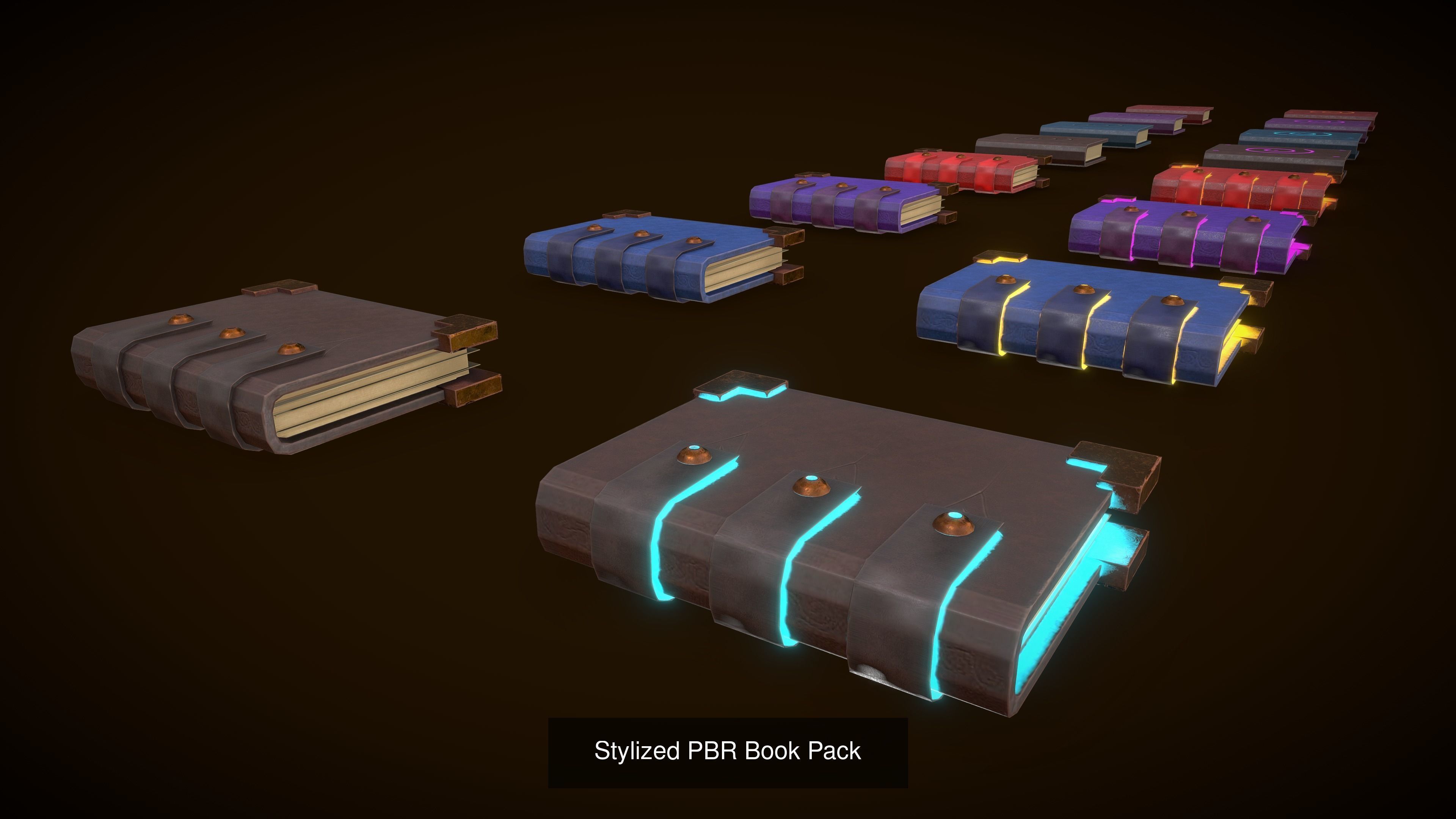 ALL IN ONE 2022 Stylized PBR Dungeon Pack JFG V2 and Some Extras 3D Model Collection_30