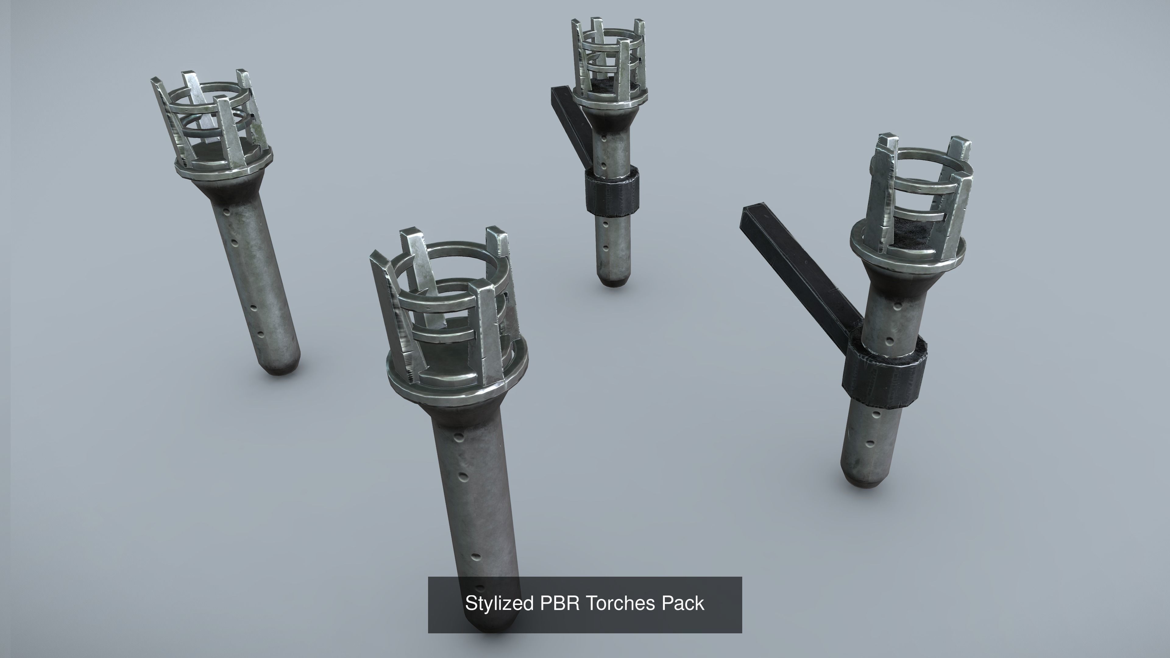 ALL IN ONE 2022 Stylized PBR Dungeon Pack JFG V2 and Some Extras 3D Model Collection_48