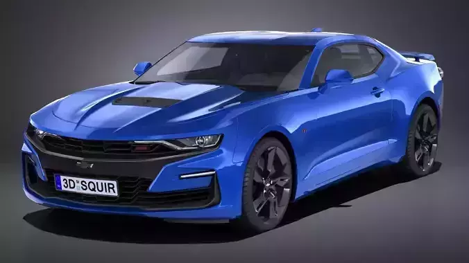 Chevrolet Camaro SS CG 2019 LowPoly