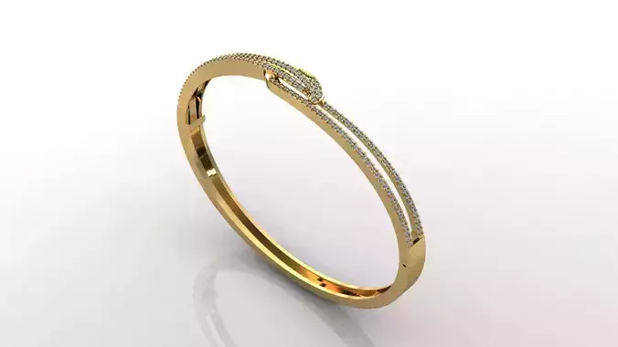 STL 3DM Diamond With Stone Womens Bracelets Women Bracelet