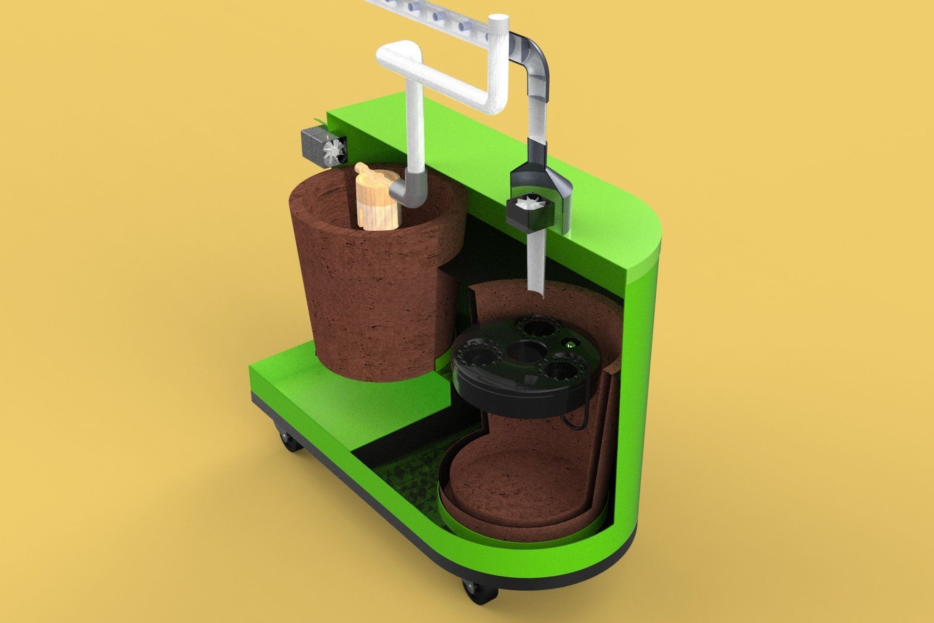 HUMIDIFIER MIST AIR FOG ULTRASONIC COOLING SYSTEM AGRICULTURAL 3D model_2