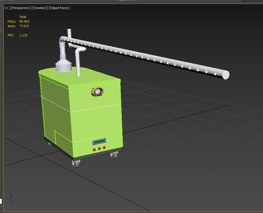 HUMIDIFIER MIST AIR FOG ULTRASONIC COOLING SYSTEM AGRICULTURAL 3D model_10