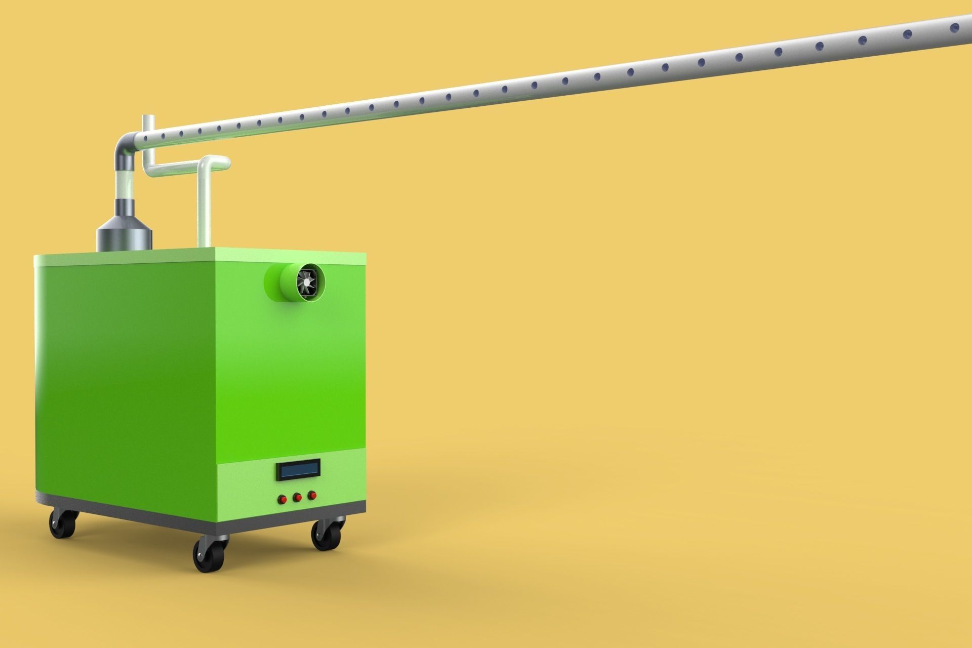 HUMIDIFIER MIST AIR FOG ULTRASONIC COOLING SYSTEM AGRICULTURAL 3D model_6