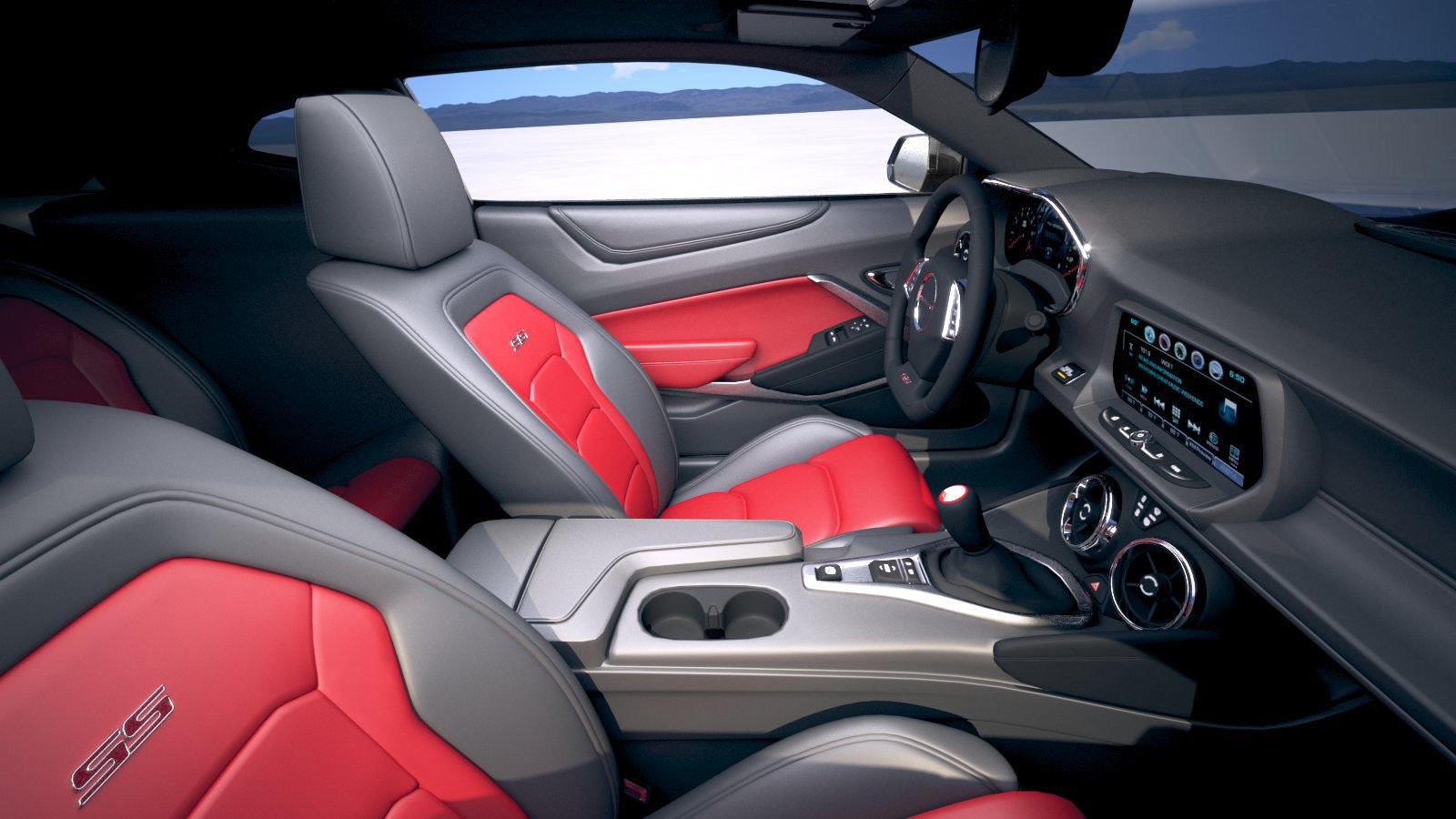 Chevrolet Camaro ZL1 CG 2019 3D model_22