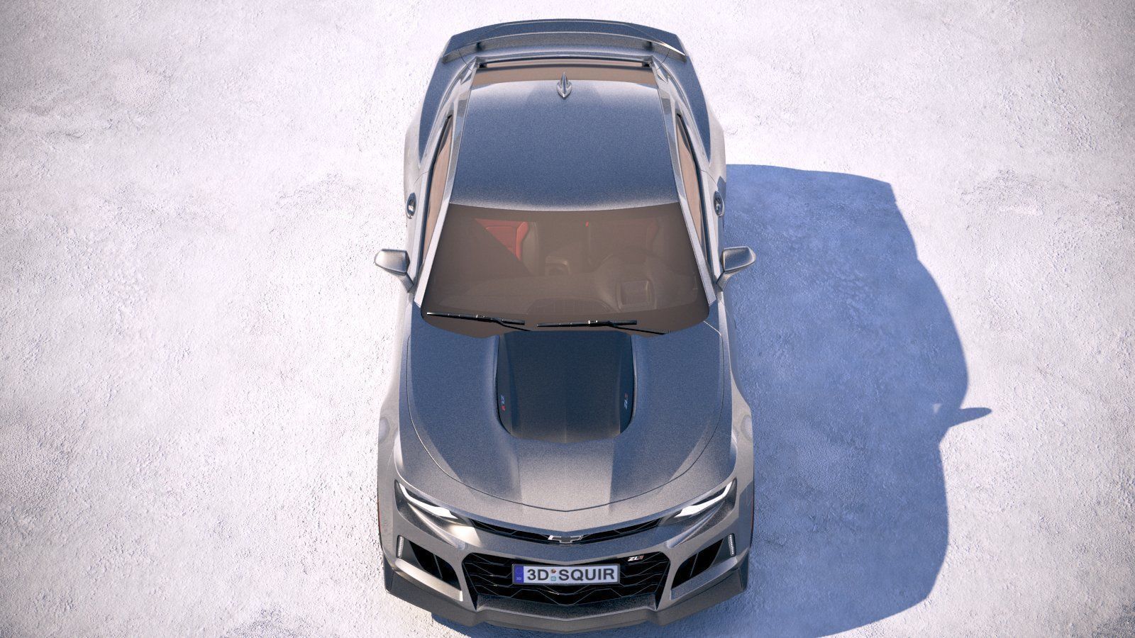 Chevrolet Camaro ZL1 CG 2019 3D model_8