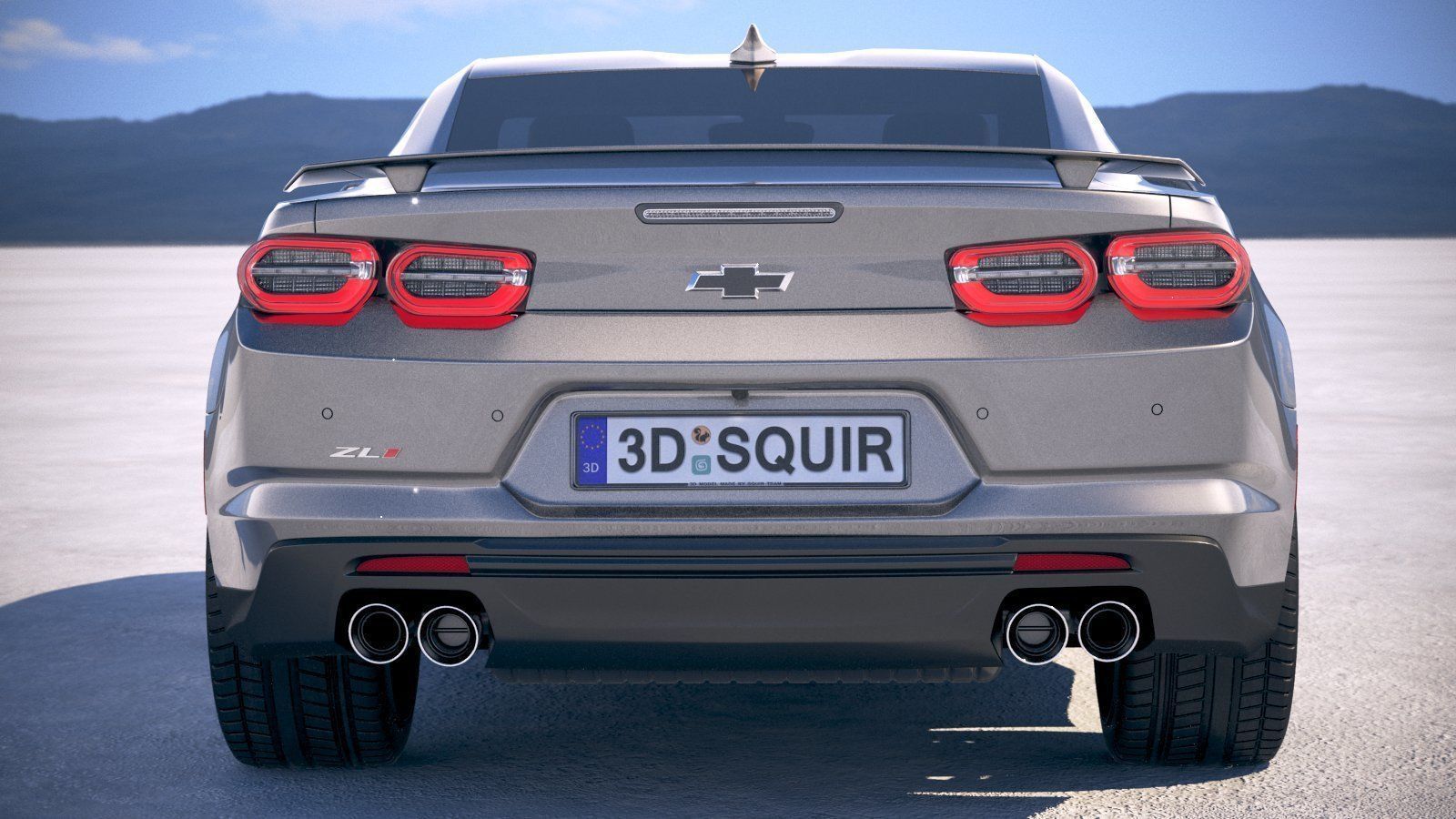 Chevrolet Camaro ZL1 CG 2019 3D model_10