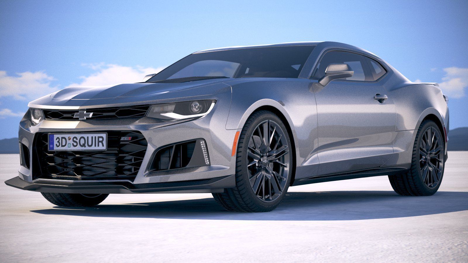 Chevrolet Camaro ZL1 CG 2019 3D model_12
