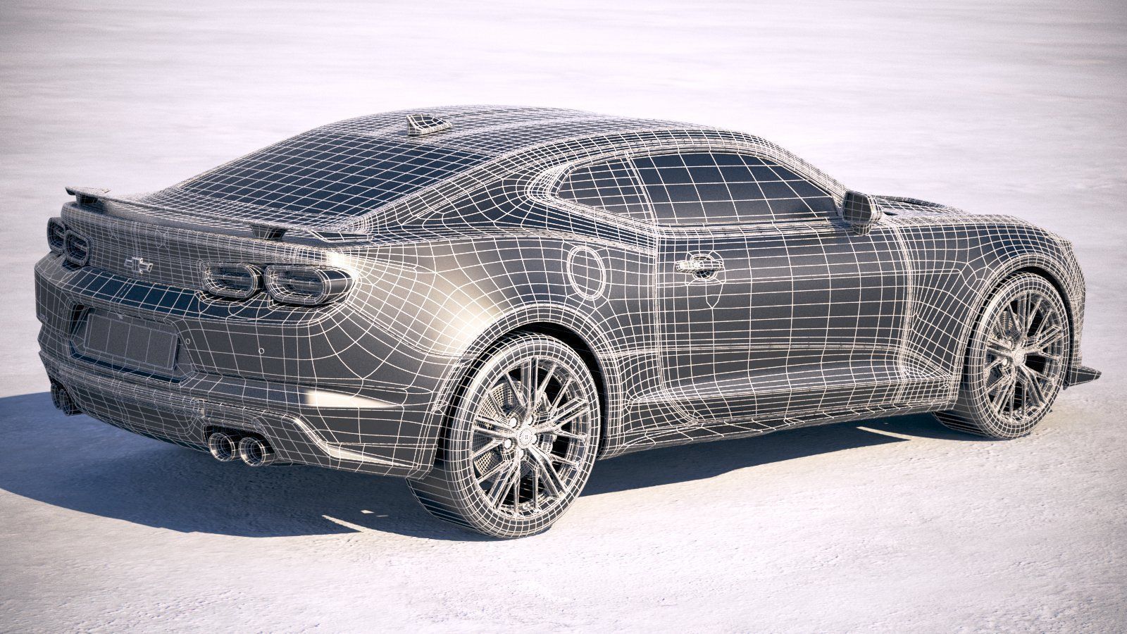 Chevrolet Camaro ZL1 CG 2019 3D model_26