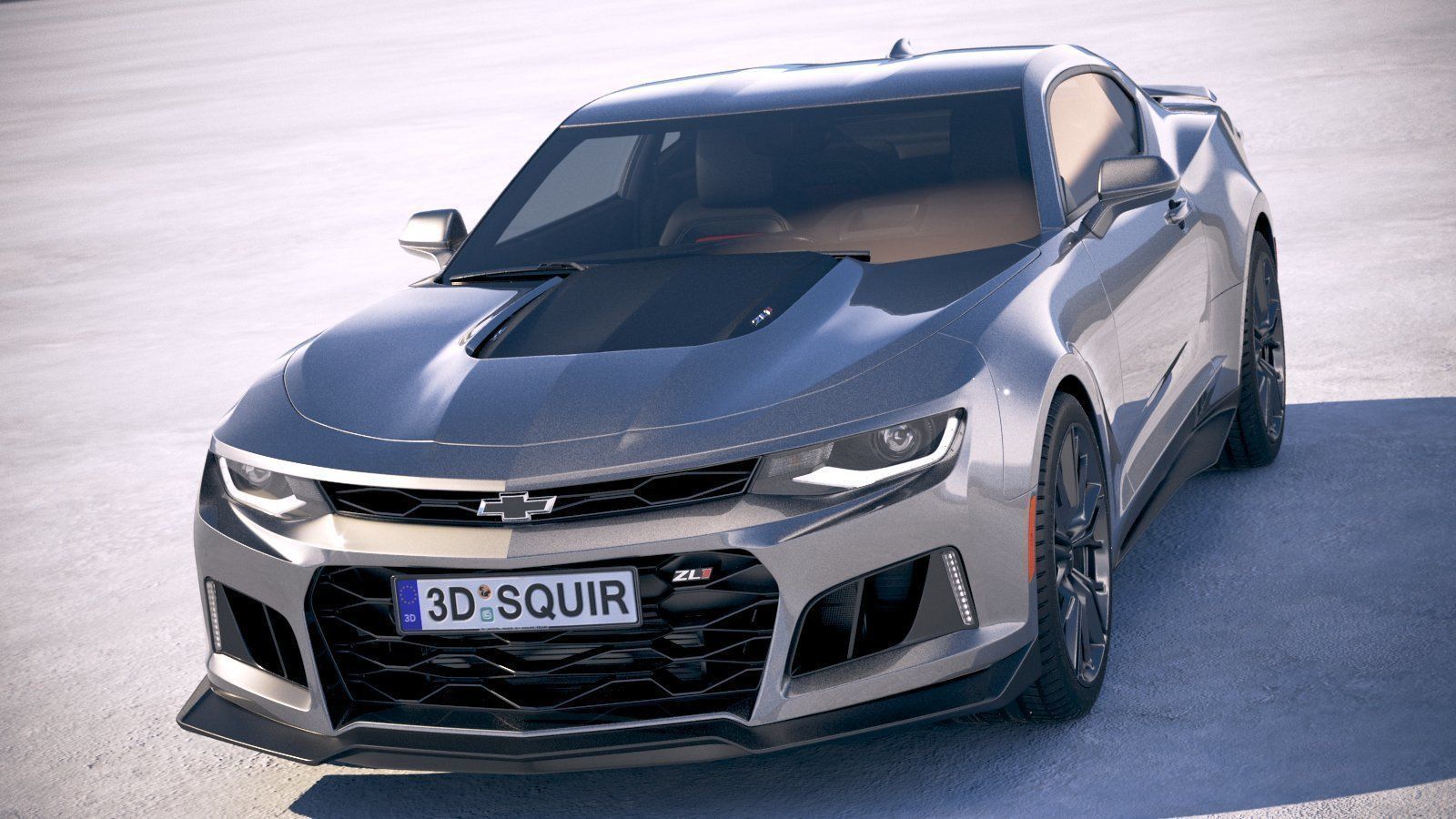 Chevrolet Camaro ZL1 CG 2019 3D model_1