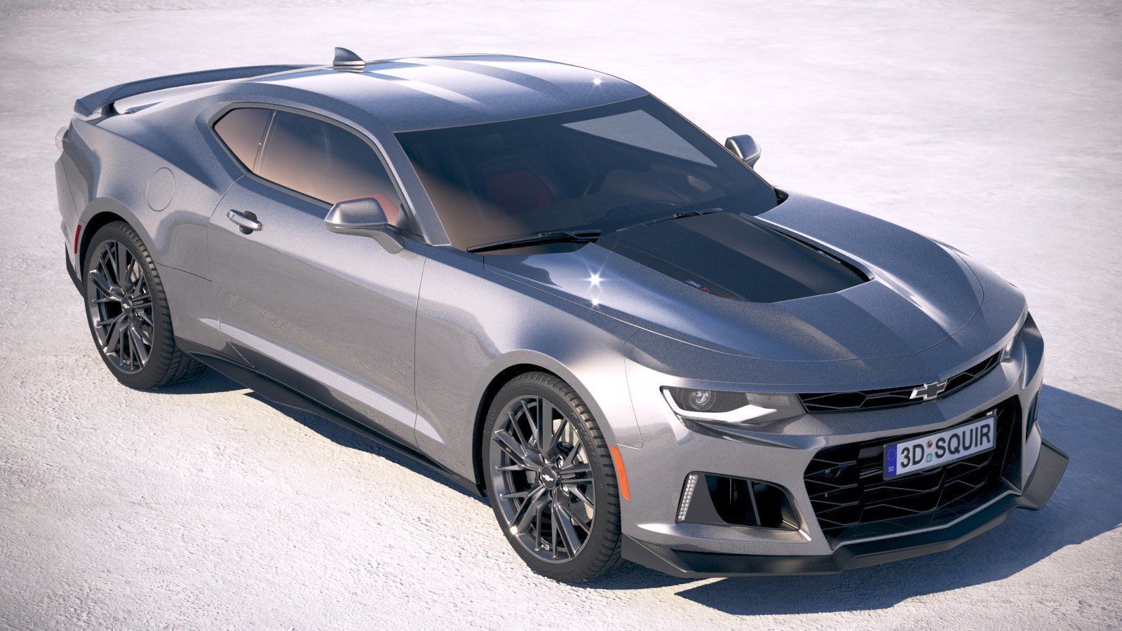 Chevrolet Camaro ZL1 CG 2019 3D model_11