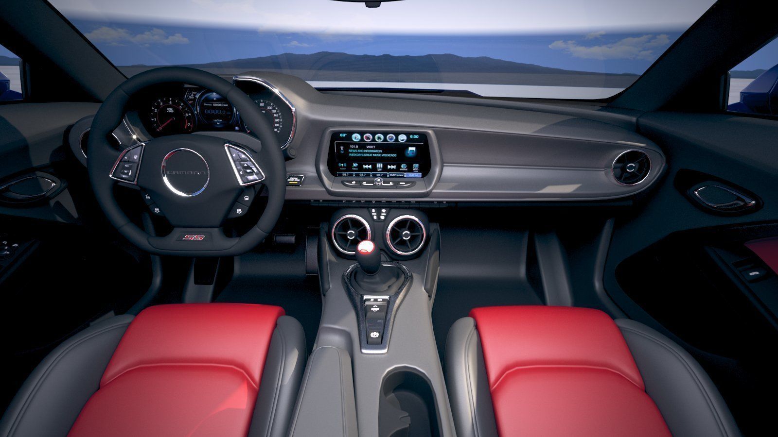 Chevrolet Camaro ZL1 CG 2019 3D model_20