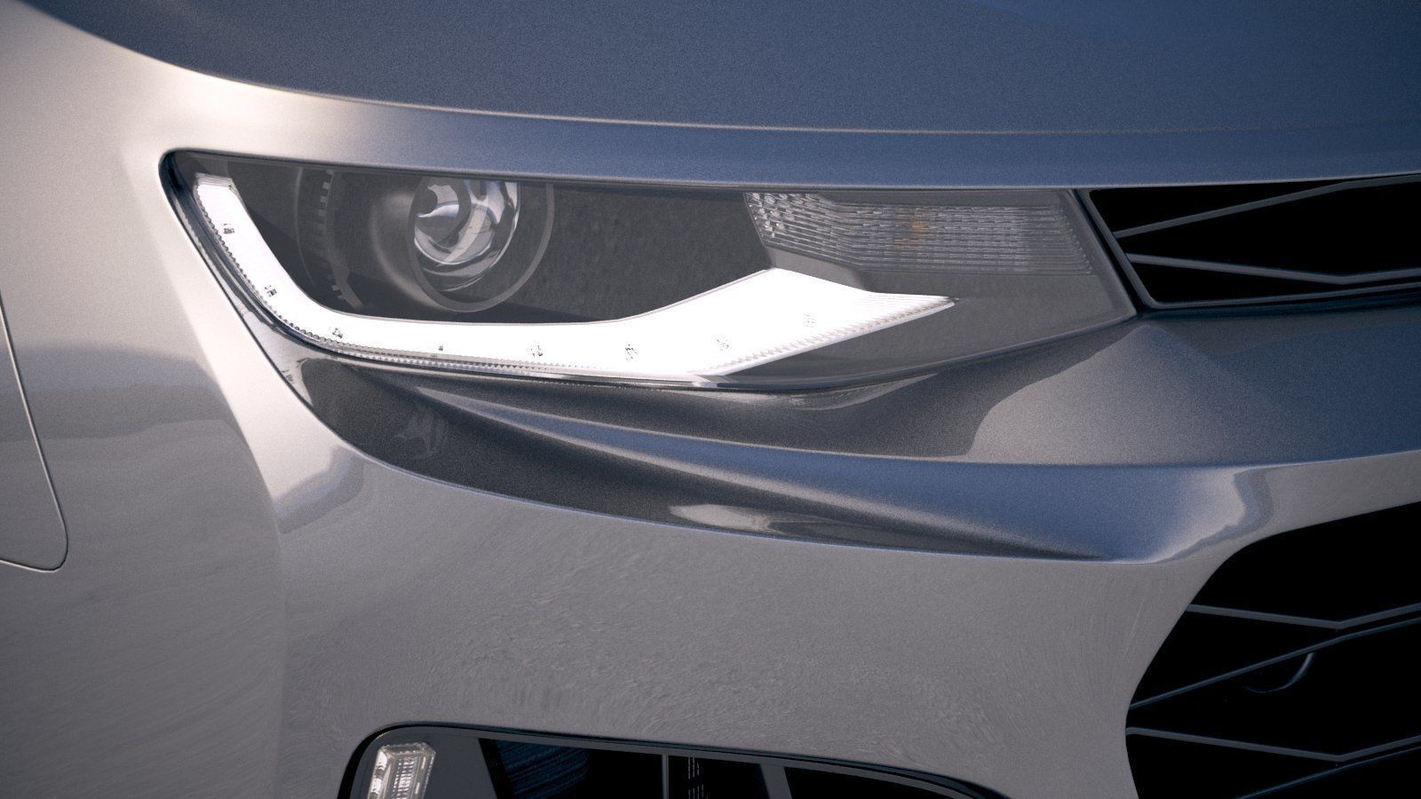 Chevrolet Camaro ZL1 CG 2019 3D model_15