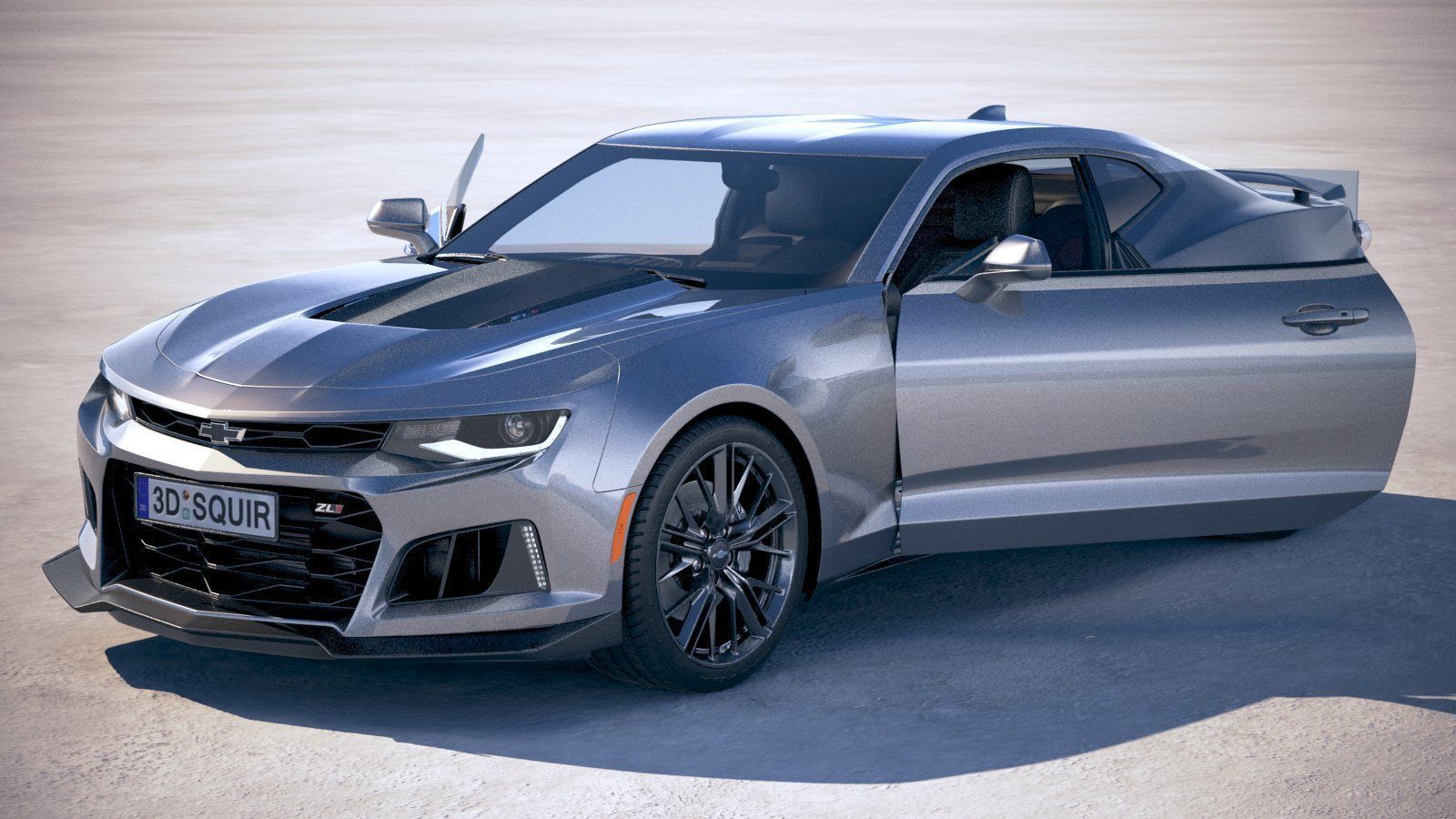 Chevrolet Camaro ZL1 CG 2019 3D model_17