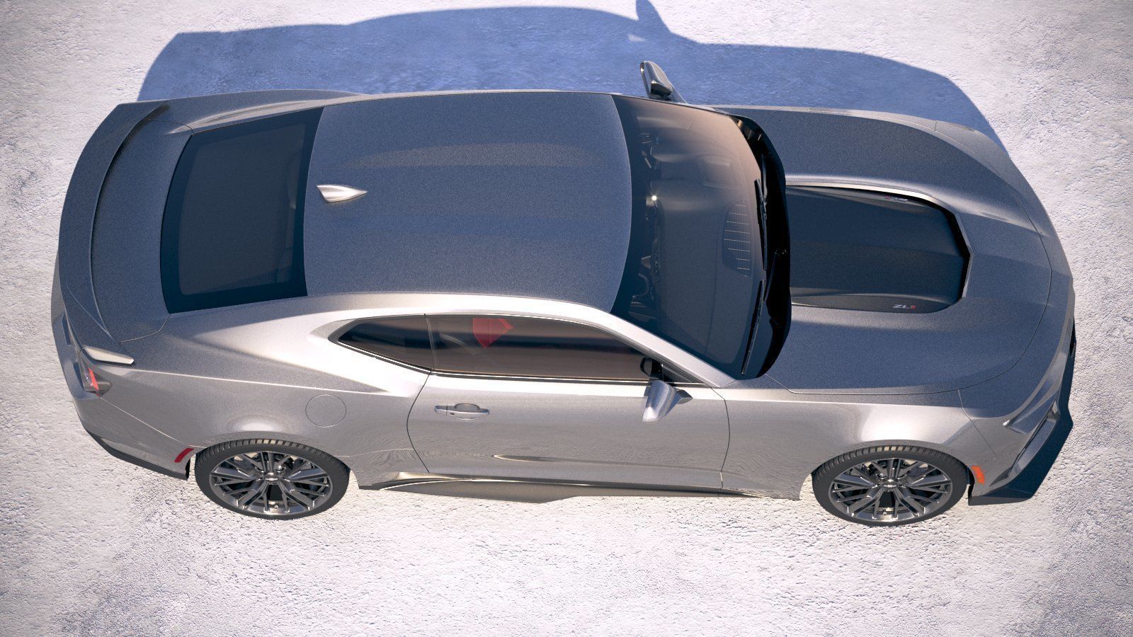 Chevrolet Camaro ZL1 CG 2019 3D model_7