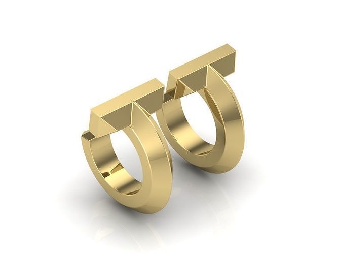 Earrings 3D print model