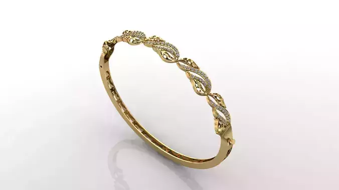 STL 3DM Diamond With Stone Womens Bracelets Women Bracelet