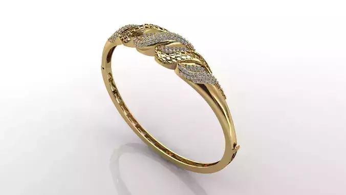 STL 3DM Diamond With Stone Womens Bracelets Women Bracelet