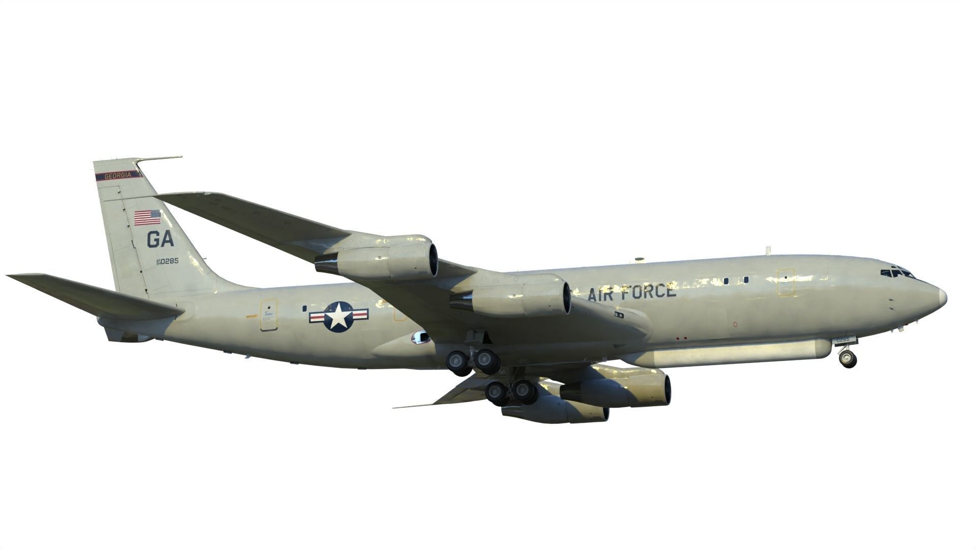 Boeing E-8 C Joint Stars 3D model | CGTrader