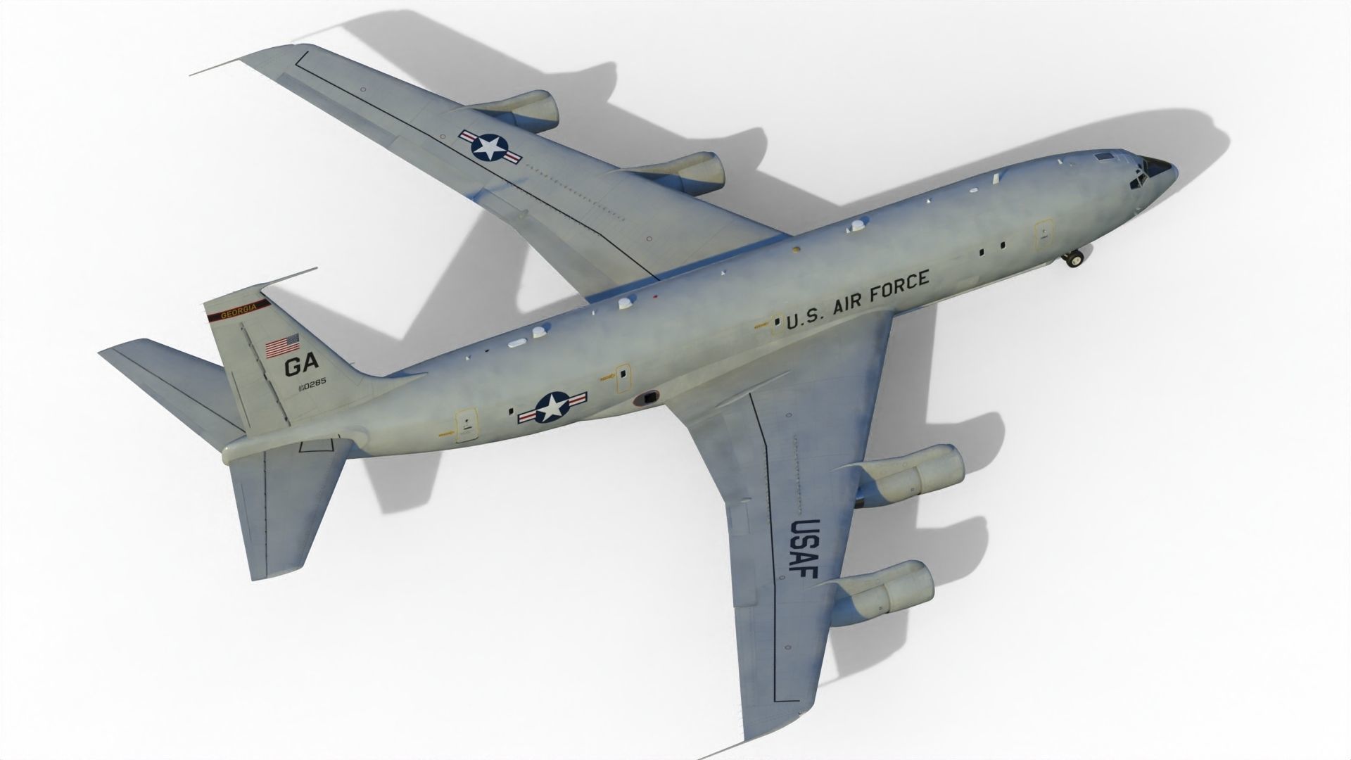 Boeing E-8 C Joint Stars 3D model | CGTrader