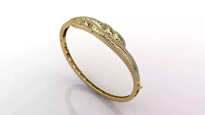 STL 3DM Diamond With Stone Womens Bracelets Women Bracelet