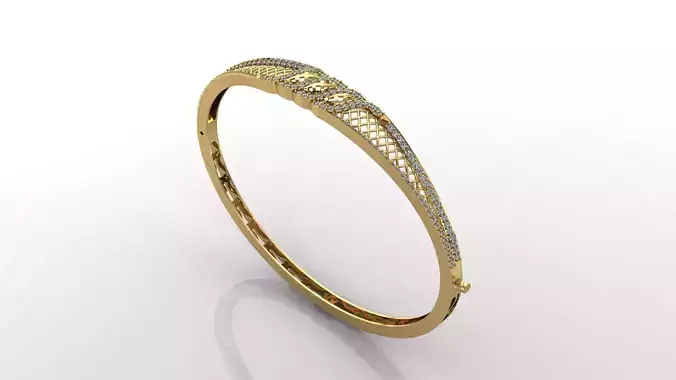 STL 3DM Diamond With Stone Womens Bracelets Women Bracelet