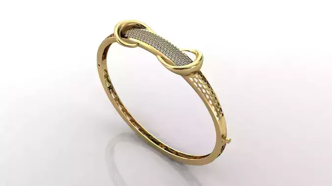 STL 3DM Diamond With Stone Womens Bracelets Women Bracelet