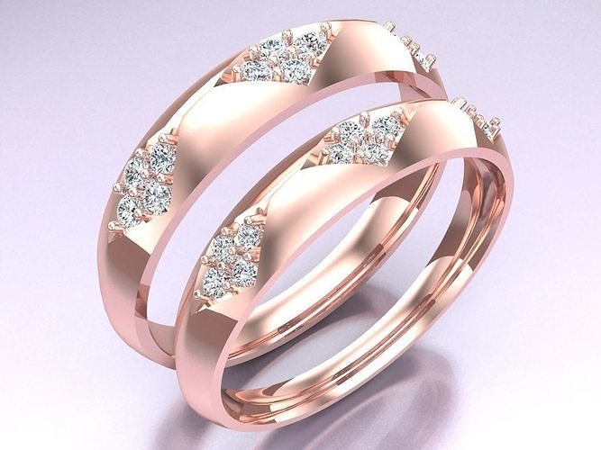 Wedding Rings - N024953 3D print model