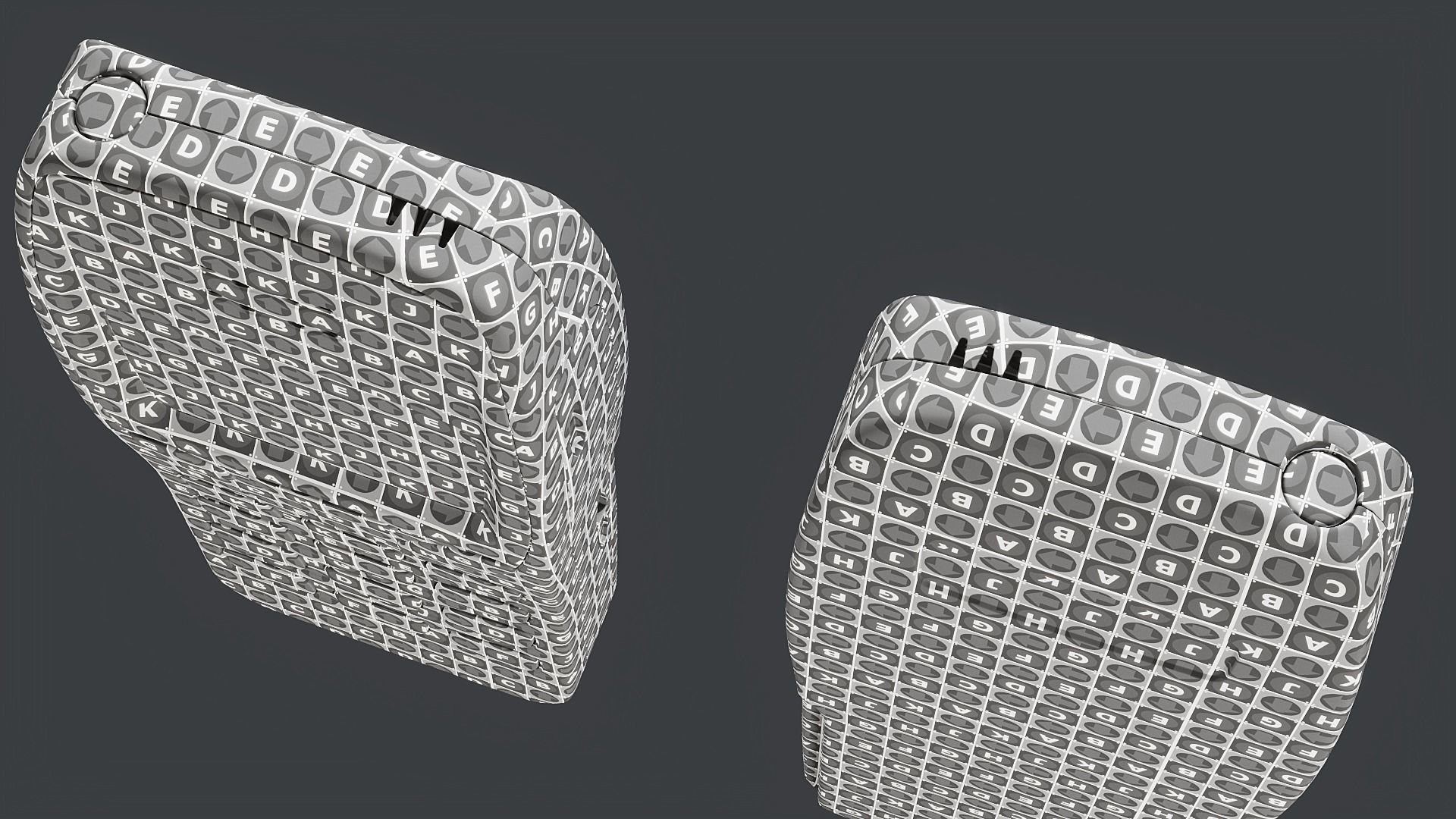 Nokia 3210 PBR Low-poly 3D model_23