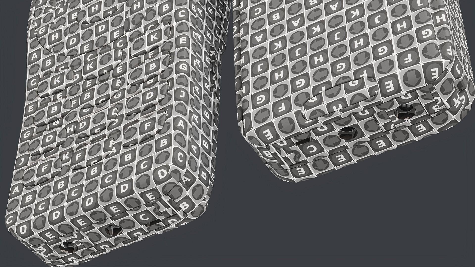 Nokia 3210 PBR Low-poly 3D model_26
