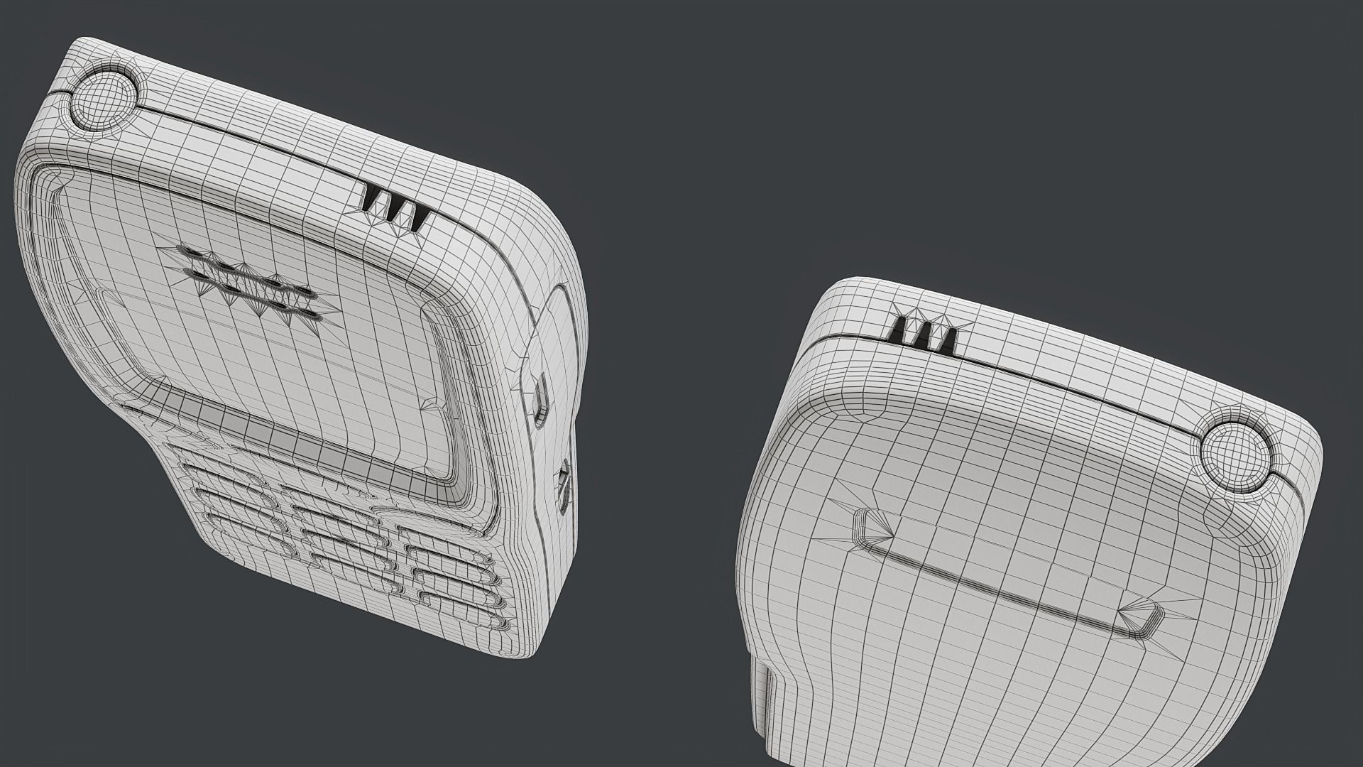 Nokia 3210 PBR Low-poly 3D model_22