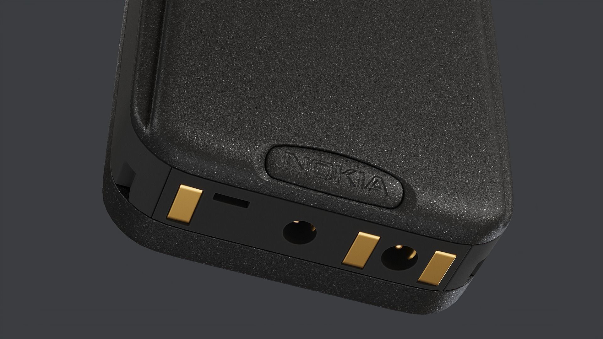 Nokia 3210 PBR Low-poly 3D model_10