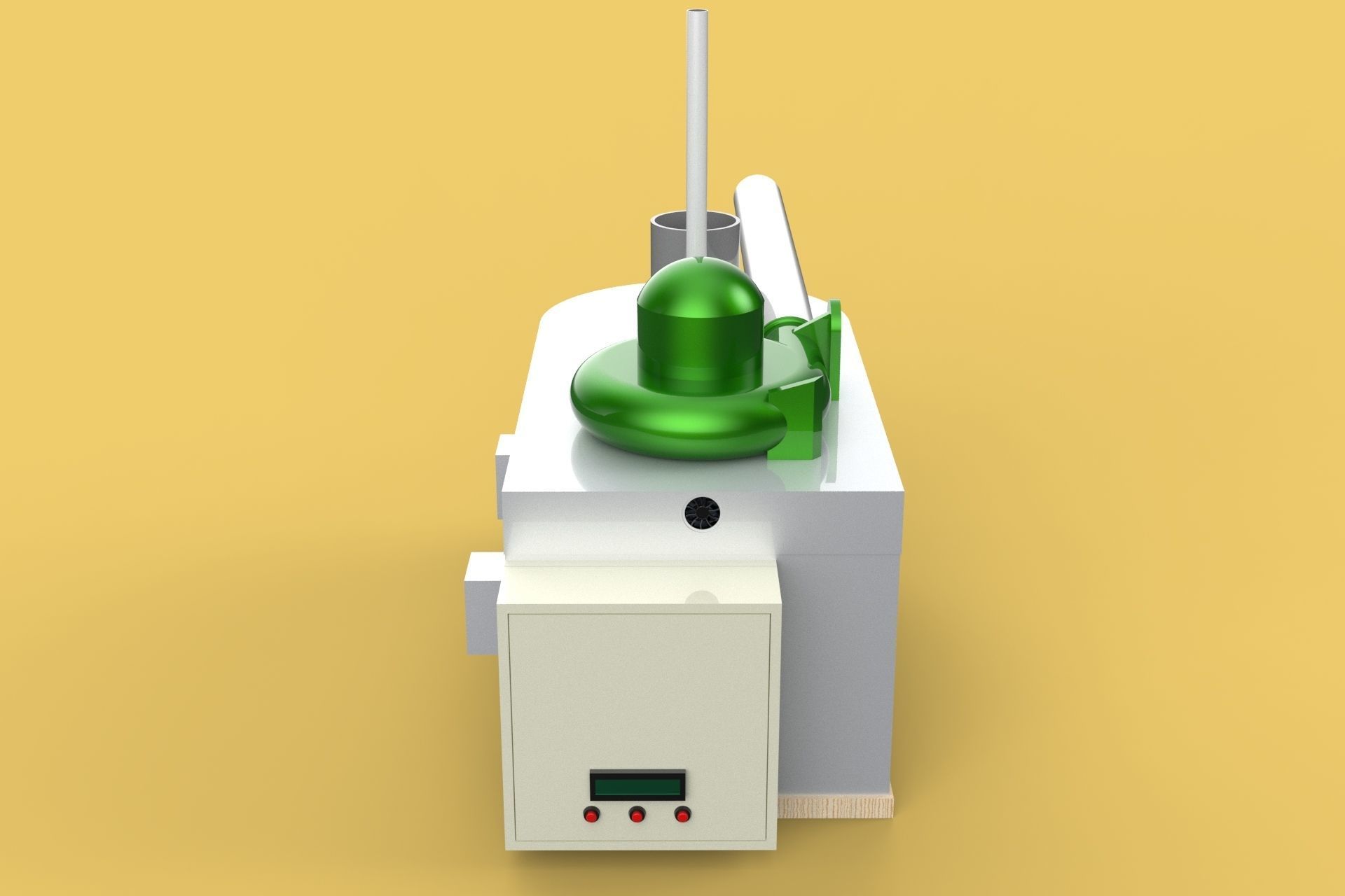 ULTRASONIC COOLING SYSTEM MIST HUMIDIFIER VAPORIZER FARM  3D model_7