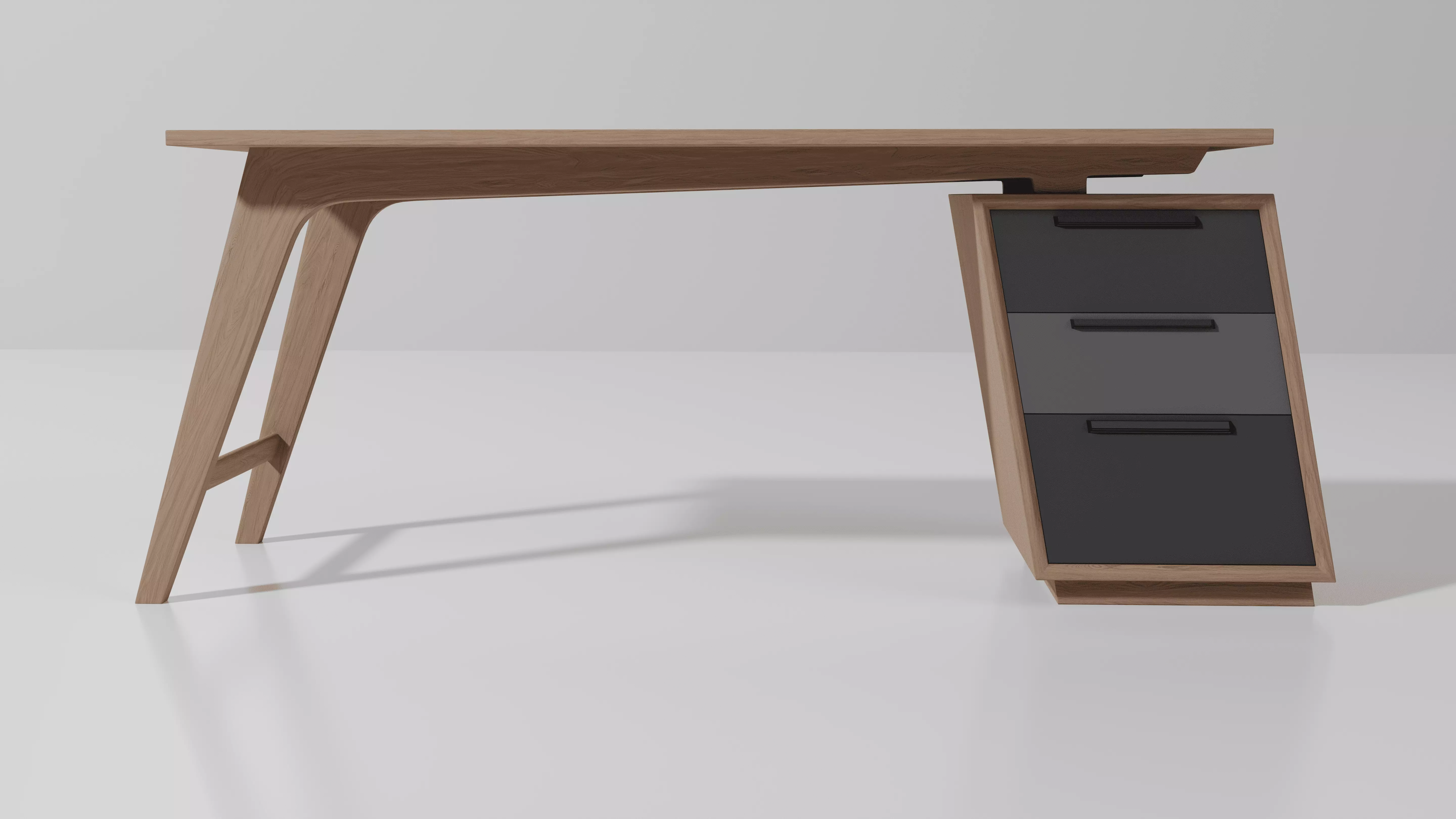 home office desc original desing 3D model