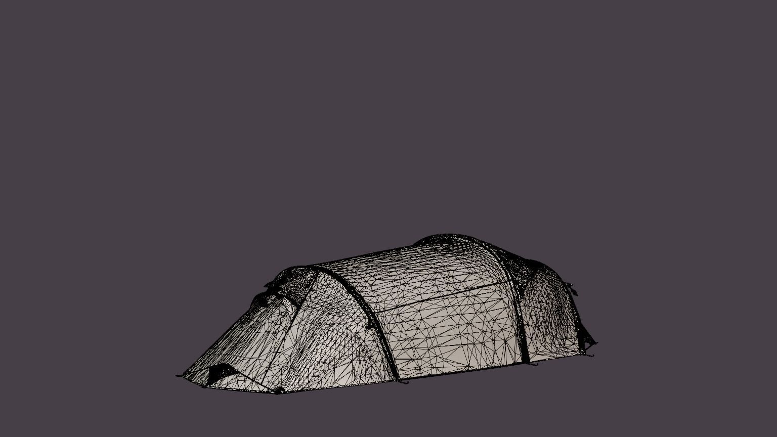 Lofoten Superlight 3 Camp Tent Low-poly 3D model_6