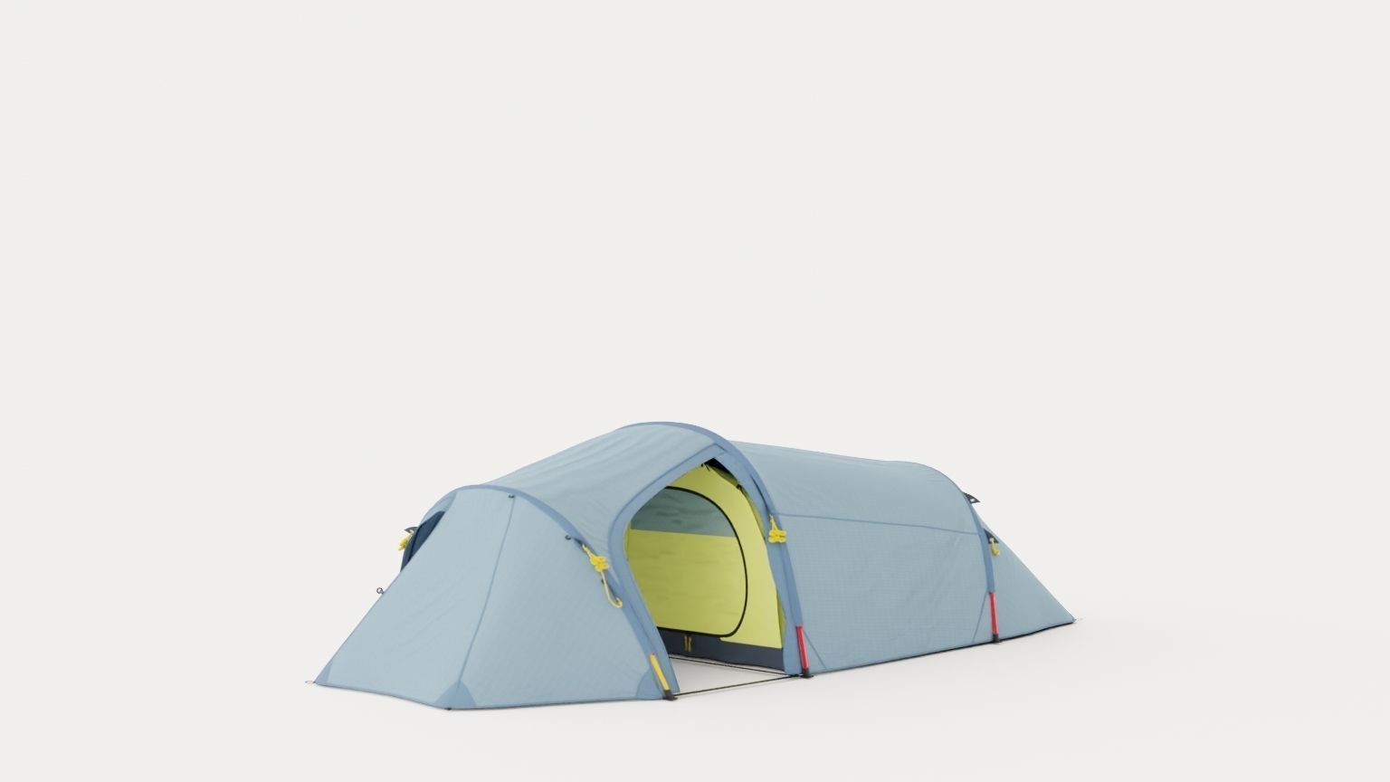 Lofoten Superlight 3 Camp Tent Low-poly 3D model_1
