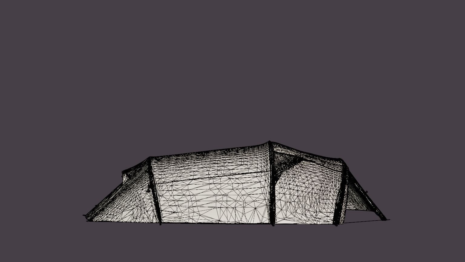 Lofoten Superlight 3 Camp Tent Low-poly 3D model_5