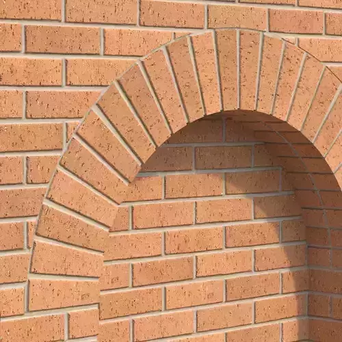 Royston Golden Buff Brick Texture