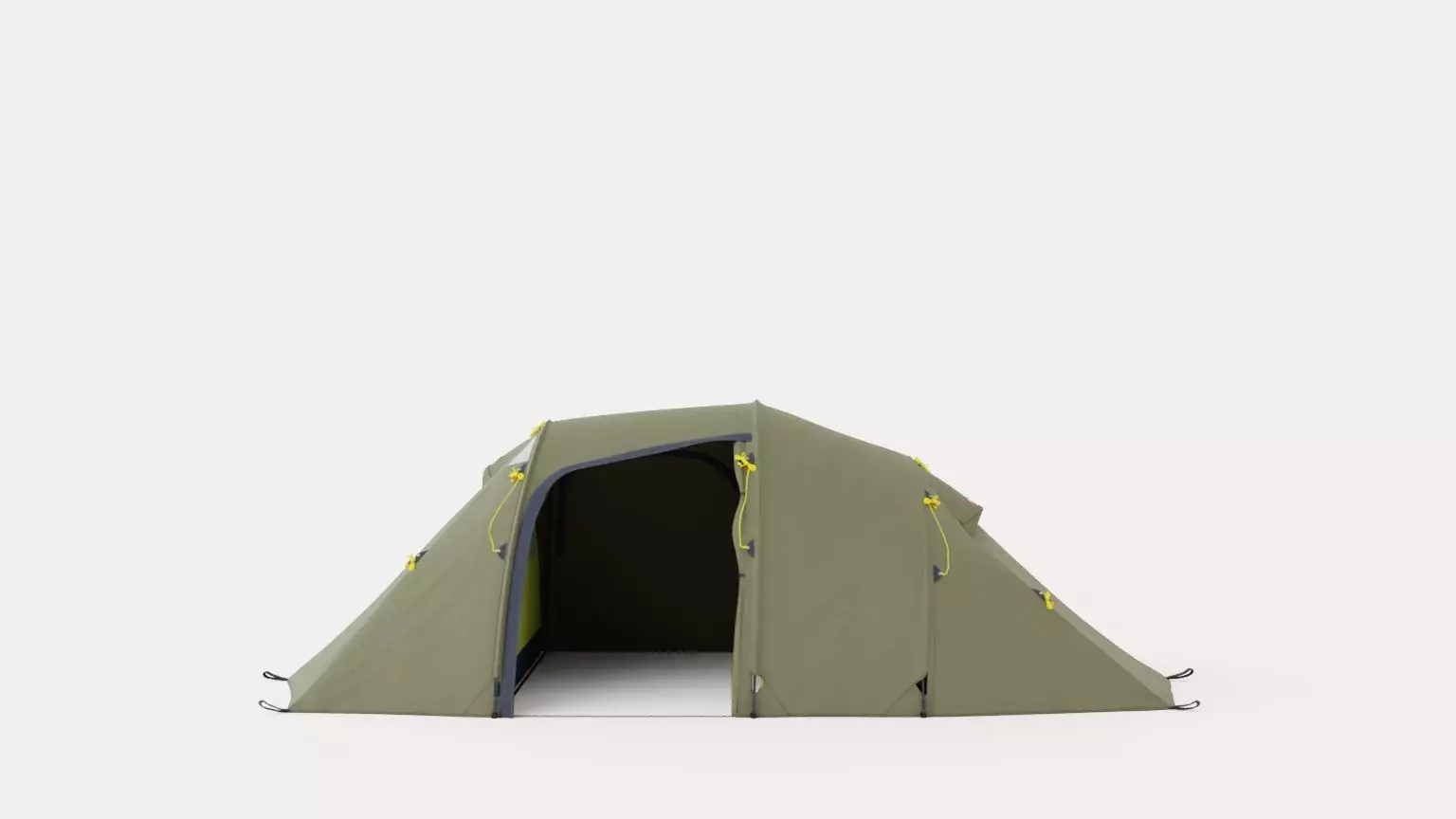 Gimle Family 4 Plus Tent Low-poly 3D model_0