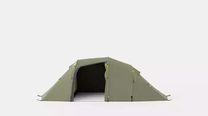 Gimle Family 4 Plus Tent Low-poly 3D model