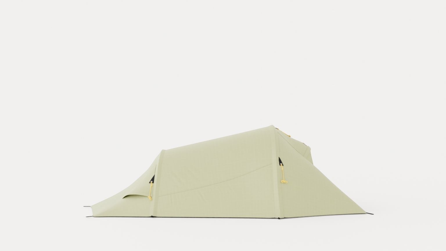 Svartvassbu 3 Tent Low-poly 3D model_4