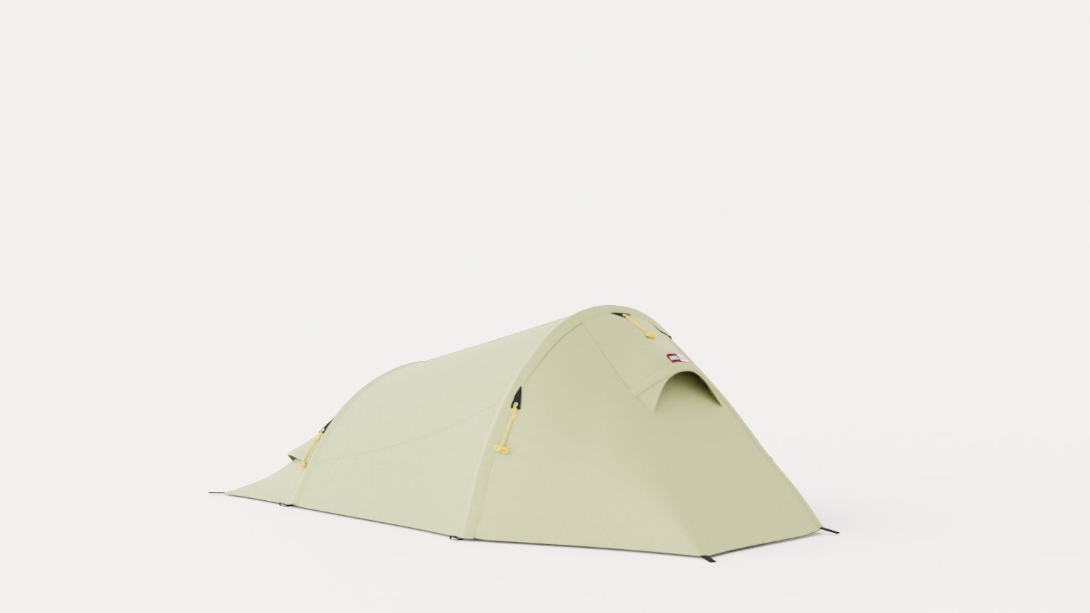 Svartvassbu 3 Tent Low-poly 3D model_3