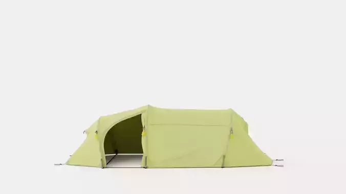 Fjellheimen Trek 4 Camp Tent Low-poly 3D model