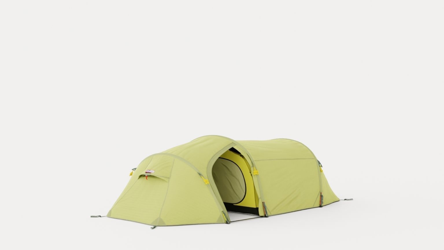 Fjellheimen Trek 4 Camp Tent Low-poly 3D model_1