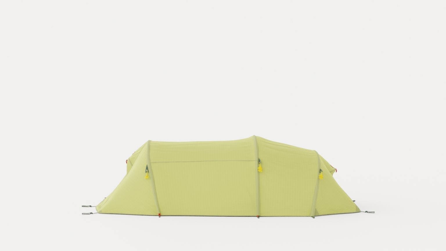 Fjellheimen Trek 4 Camp Tent Low-poly 3D model_4