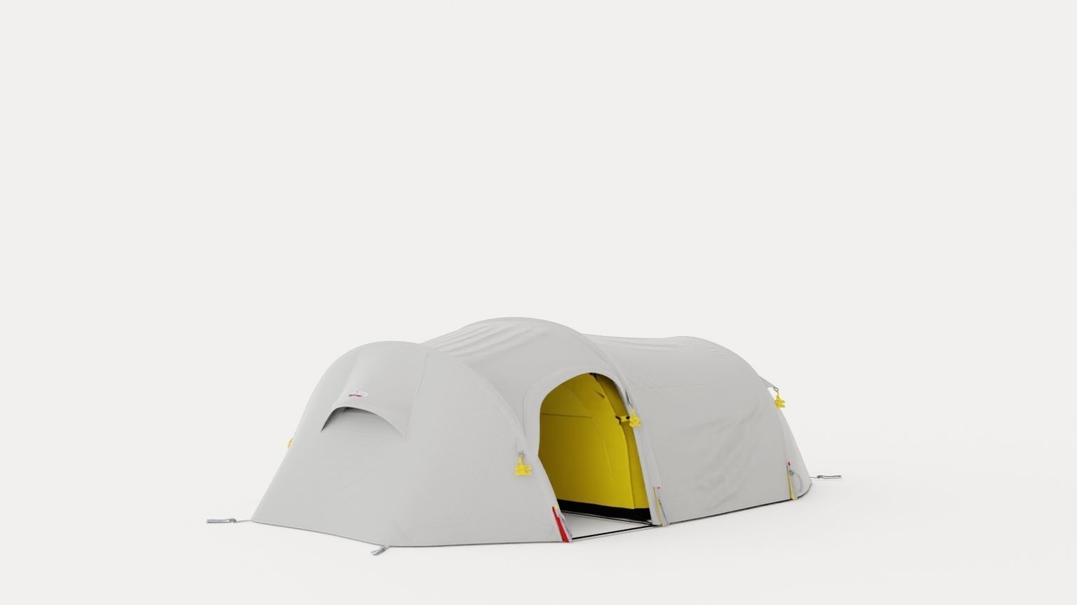 Breheimen 4 Camp Tent Low-poly 3D model_1