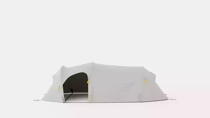 Breheimen 4 Camp Tent Low-poly 3D model