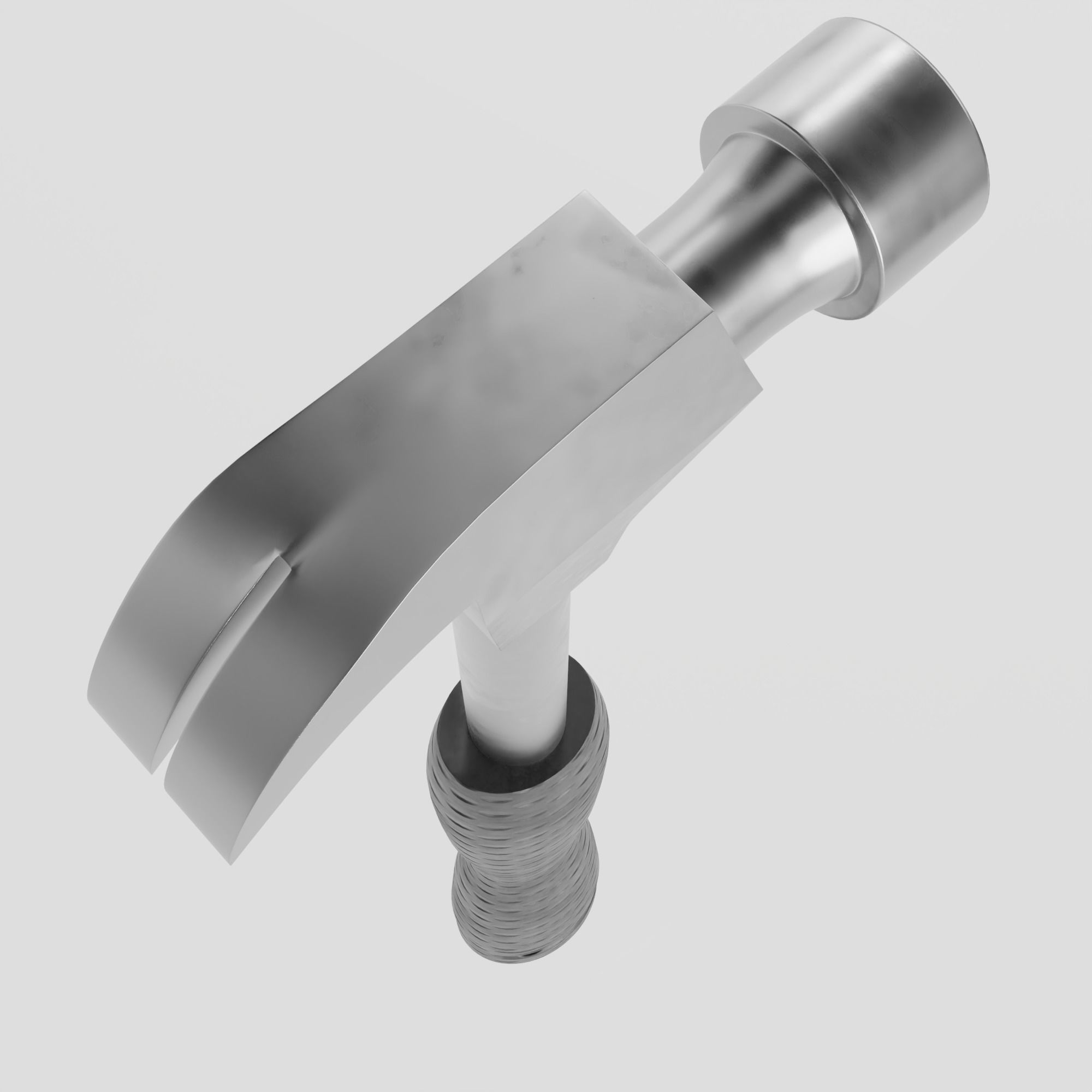 Hammer Low-poly 3D model_1