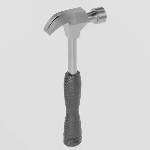 Hammer Low-poly 3D model